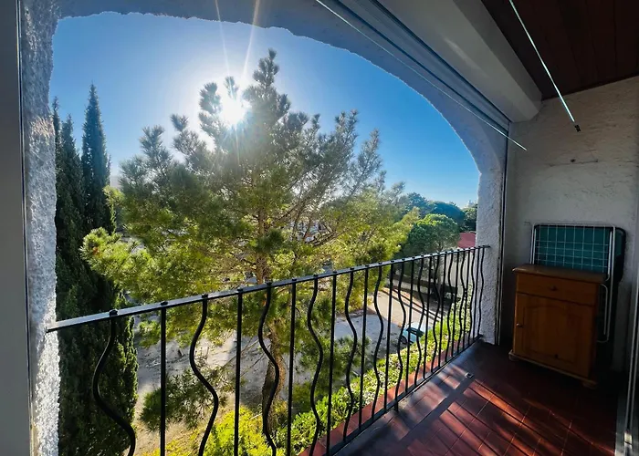 公寓 6 Couchages - Piscine - Argeles - Fr-1-309-545 滨海阿热莱斯